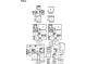 Detailed floor plan showcasing the layout of a two-story home with various room options at 111 Grange Cir, Summerville, SC 29486
