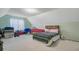 Spacious bedroom with carpet and two beds, showcasing ample living space at 112 Retriever Ln, Goose Creek, SC 29445