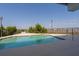 Community pool with views of water and surrounding greenery at 116 Bay Creek Villa, Edisto Beach, SC 29438
