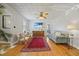 Cozy living room with hardwood floors, stylish furniture, and plenty of natural light at 1298 French Santee Rd, Jamestown, SC 29453