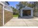 View of backyard featuring an outbuilding at 1367 N Edgewater Dr, Charleston, SC 29407