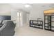 Neutral bedroom with view of hallway, and TV at 1367 N Edgewater Dr, Charleston, SC 29407