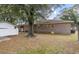 Brick home exterior with backyard featuring a shed, tree, and ample green space, offering a serene outdoor setting at 1404 Ivy Isle Dr, Charleston, SC 29412
