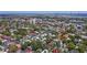 Aerial view highlights the city's mix of homes and vibrant vegetation at 15 Corinne St # B, Charleston, SC 29403