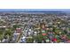 Expansive aerial shot showcases the dynamic city with a view of the bridge at 15 Corinne St # B, Charleston, SC 29403