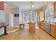 Bright, spacious kitchen with an island, stainless appliances, and light wood cabinetry at 15 Corinne St # B, Charleston, SC 29403