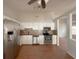 Well-equipped kitchen featuring stainless steel appliances, modern cabinetry, and hardwood floors at 154 Tabby Creek Cir, Summerville, SC 29486