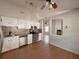 Well-equipped kitchen featuring stainless steel appliances, modern cabinetry, and hardwood floors at 154 Tabby Creek Cir, Summerville, SC 29486