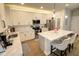 Stylish kitchen with stainless steel appliances and marble countertops at 1540 Dawn Mist Way, Charleston, SC 29414