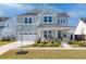 Charming two-story home with a manicured lawn, two-car garage, and welcoming front porch perfect for relaxation at 181 Ashworth Dr, Summerville, SC 29486