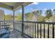 Outdoor balcony with seating and a view of the neighborhood at 1844 Hubbell Dr, Mount Pleasant, SC 29466