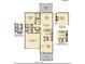 Kingston floor plan featuring four bedrooms, three bathrooms, a two-car garage, and a covered patio at 190 Steepbrook, Summerville, SC 29486