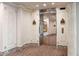 Elegant elevator lobby featuring marble accents, decorative panels, and elevator access at 233 S Plaza Ct # 210, Mount Pleasant, SC 29464