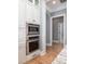 Modern kitchen with stainless steel appliances and built-in microwave and oven at 24 Waterway Island Dr, Isle of Palms, SC 29451