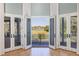 Living Room offers bright light with a view to the outside porch at 24 Waterway Island Dr, Isle of Palms, SC 29451