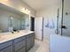 Bathroom with vanity and modern shower at 251 Summers Dr, Summerville, SC 29485