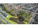 Aerial view of the community showcasing the neighborhood and the surrounding natural beauty at 311 Weston Hall Dr, Summerville, SC 29483