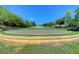 Outdoor amphitheater with manicured lawns and landscaped seating, providing a serene space for community gatherings at 311 Weston Hall Dr, Summerville, SC 29483