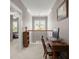 Bright hallway with a desk area features natural light and neutral tones at 311 Weston Hall Dr, Summerville, SC 29483