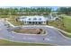 Community clubhouse with an outdoor kitchen, splash pad, and swimming pool area at 315 Black Birch Dr, Summerville, SC 29486