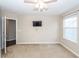 Empty bedroom with a ceiling fan at 327 Freeland Way, Moncks Corner, SC 29461