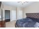 Carpeted bedroom boasts natural light, and neutral colors at 327 Freeland Way, Moncks Corner, SC 29461