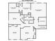Detailed floor plan illustrating the layout of the home, dimensions, and room placement at 327 Freeland Way, Moncks Corner, SC 29461
