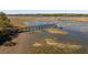 A scenic view of one of the community's private covered docks overlooking the marsh at 3858 Sawyers Island Dr, Mount Pleasant, SC 29466