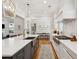 Gourmet kitchen featuring a center island, designer faucet, and stainless steel appliances at 3858 Sawyers Island Dr, Mount Pleasant, SC 29466