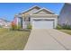 Charming one-story home with well-manicured lawn and neutral siding and long driveway at 430 Eastern Pine Dr, Summerville, SC 29486