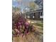 Landscaped front yard featuring beautiful pink flowers and a well-maintained lawn at 431 Otis Rd, Walterboro, SC 29488