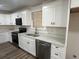 Close up of kitchen area, showcasing stainless steel appliances, countertops, and cabinets at 431 Otis Rd, Walterboro, SC 29488