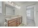 Well-lit bathroom with a double sink vanity, offering ample counter space and a modern design for enhanced functionality at 436 Thoroughbred Dr, Moncks Corner, SC 29461