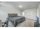 Well-lit carpeted bedroom featuring a neutral color palette, creating a cozy and versatile living space for relaxation and sleep at 436 Thoroughbred Dr, Moncks Corner, SC 29461