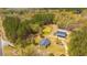Secluded country estate featuring a home, shop, and pond amid a picturesque wooded landscape at 508 Horse Trail Rd, Saint George, SC 29477