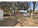 Expansive backyard with mature trees providing ample shade for outdoor activities at 5314 Albert St, North Charleston, SC 29418
