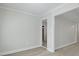 Neutral walls with new light colored flooring in this empty living room offer a blank slate at 5729 Edison Ave, Hanahan, SC 29410