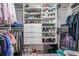 Well-organized walk-in closet with ample storage, shelving, and hanging space at 772 Preservation Pl, Mount Pleasant, SC 29464