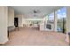 Outdoor covered porch area with built-in kitchen, seating, and beautiful brick pavers at 804 Buckler St, Summerville, SC 29486