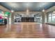 Bright studio space with hardwood floors, mirrored walls, and balanced lighting at 804 Buckler St, Summerville, SC 29486