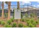 Sports court rules posted near the tennis court with palm trees in the background at 804 Buckler St, Summerville, SC 29486