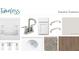 Selections available for bathroom tub, sink, faucet, cabinetry, hardware, paint, and tile at 820 Gentle Breeze Dr, Summerville, SC 29486