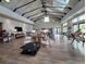 Community clubhouse with large gathering areas, soaring ceilings, and abundant seating at 820 Gentle Breeze Dr, Summerville, SC 29486
