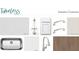 A selection of interior features, including countertop, lighting, backsplash, faucet, flooring and paint color at 820 Gentle Breeze Dr, Summerville, SC 29486