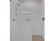 Modern tiled shower featuring a glass enclosure and sleek fixtures at 930 Dusk Dr, Summerville, SC 29486