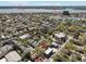 Breathtaking aerial view of property, showcasing proximity to Colonial Lake and Ashley River at 99 Logan St, Charleston, SC 29401