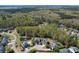 Aerial view of many homes interspersed with lakes and vibrant green trees at 1067 Shipton Ct, Charleston, SC 29414