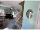 Inviting entryway with stairs and open access to the living room space at 111 Spanish Oak Ln, Ladson, SC 29456