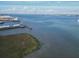 Panoramic view of waterfront featuring docks, marshy land, and the Ravenel Bridge in the background at 12 Elliott St # A, Charleston, SC 29401