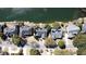 Aerial view of waterfront homes showcasing lush green landscape on a clear sunny day at 1213 Waterfront Dr, Mount Pleasant, SC 29464